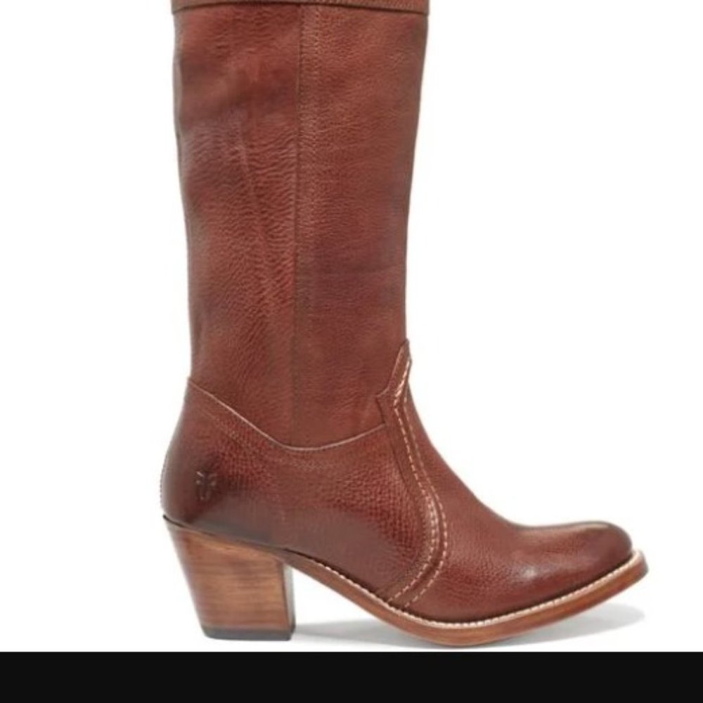 NWB Frye Brown Women's Jane 14l Stitch Boots